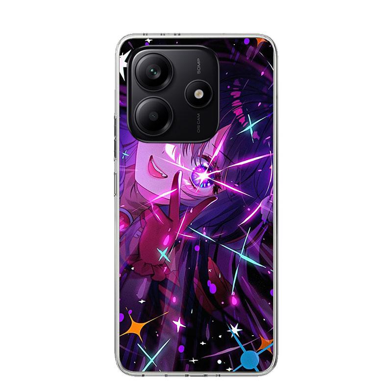 Oshi No Ko Phone Case For Xiaomi Redmi Note 15 14 13 12S 12 Pro Plus 11S 11E 11 11T 10S 10 Art Soft Pattern Cover Redmi Note 14
