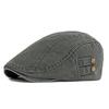 Cotton Beret British Vintage Forward Cap Men's Newsboy Cap