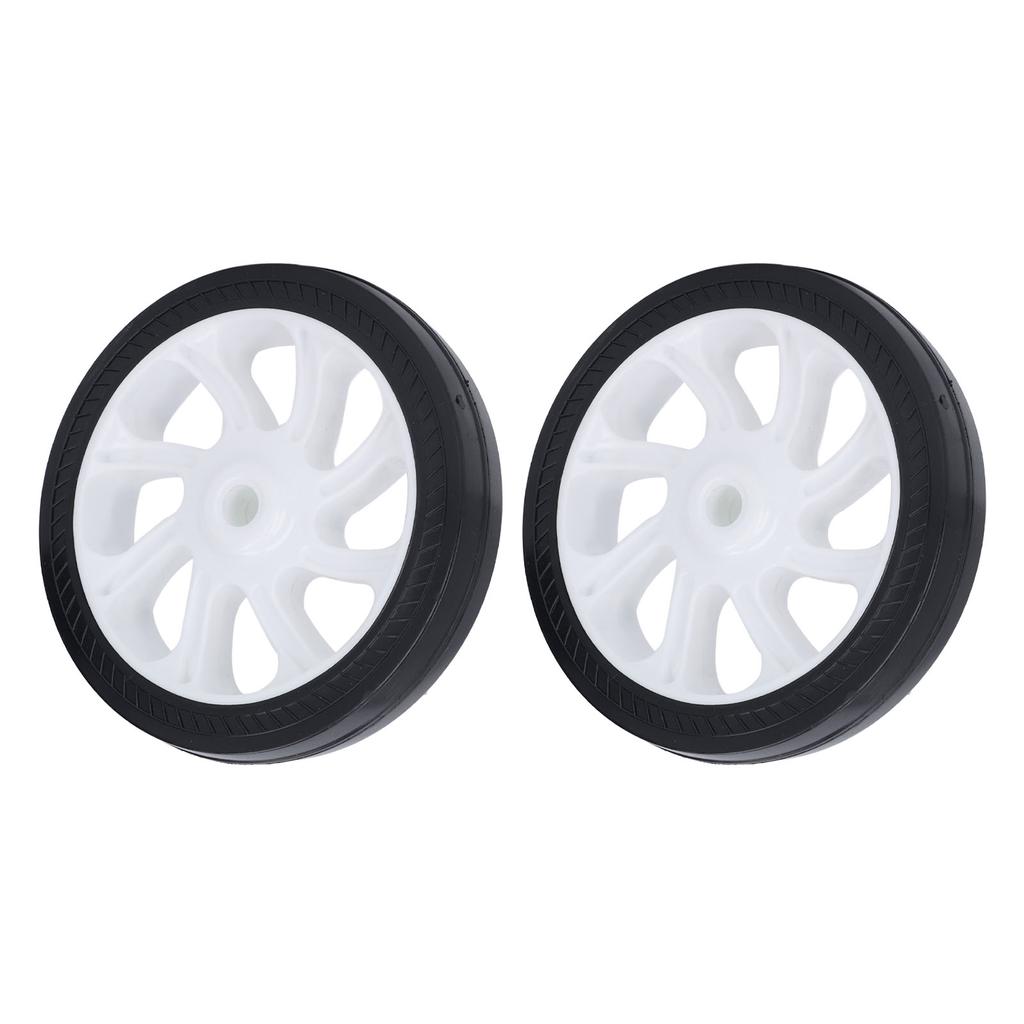 2PCS Air Compressor Wheel ABS and Rubber Universal Air Compressor Wheel Replacement