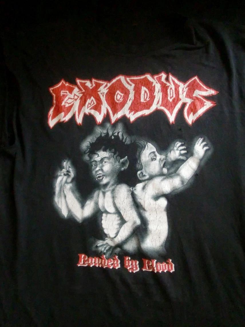 New Exodus, Exodus Shirt Black And White Unisex all size Tshirts B444 XL