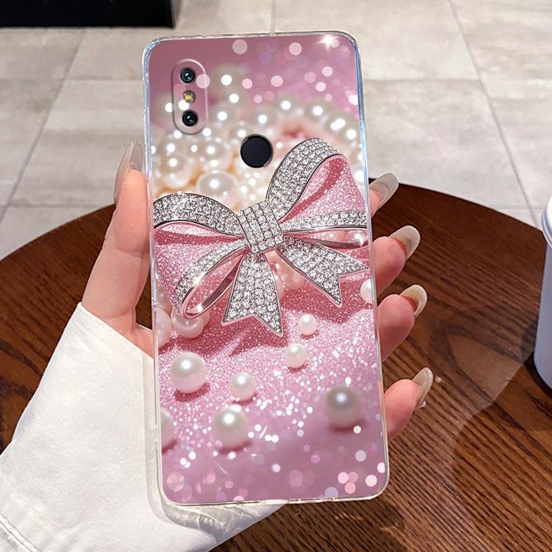 Jelly Casing For Xiaomi Mi A2 Fundas For Xiaomi Mi 6X Capa Clear Silicone Soft TPU Back Cover Cute Cat Rabbit Heart Phone Case
