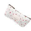 Portable Pen Bag Floral Pencil Case Canvas Pencil Box For Erasers Rulers Markers Storage