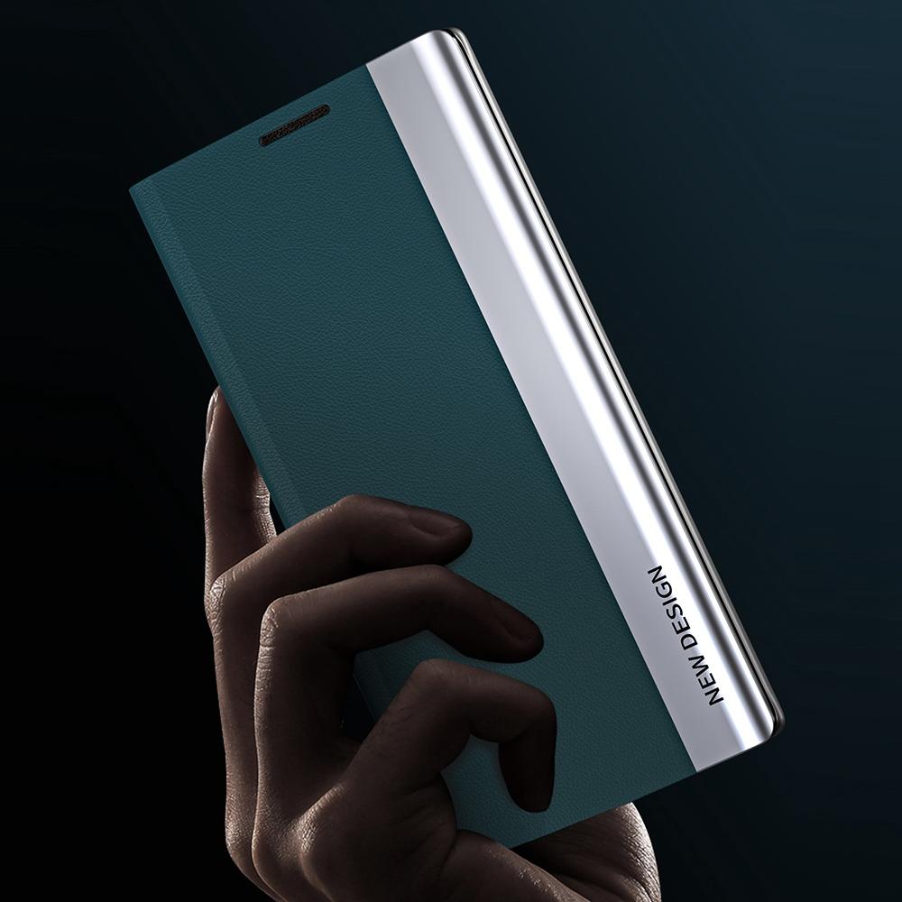 

For Oppo Find X5 Pro Electroplating PU Leather Case Stand Phone Cover Sapphire