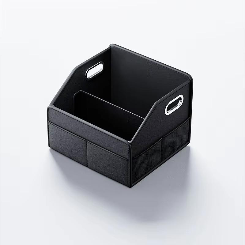

Car Trunk Storage Bag - Universal Fit Vehicle Boot Organizer - Durable Material - Easy to Install - Multiple Compartments чорний