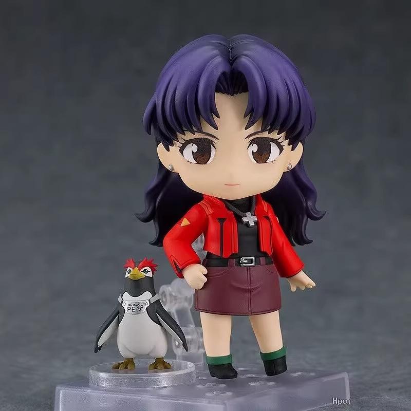 Neon Genesis Evangelion 2333 Misato Katsuragi Articulated Action Figure With Interchangeable Faces Replica Ship Within 12 Hours