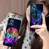 Tiger Neon Mobile Cell Phone Case for Realme 15 14 13 12 11 10 9 Pro Plus T I Lite 5G Colorful Printing Cover Cover Pretty