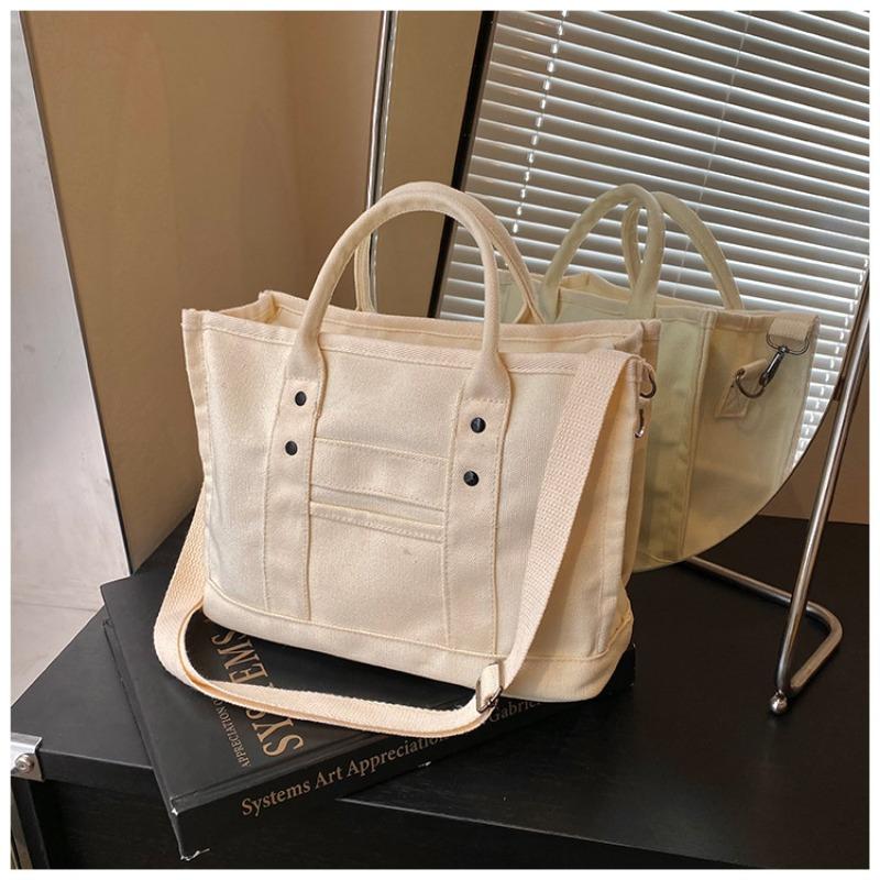 Canvas Women's Large Capacity Versatile Casual Crossbody Bag