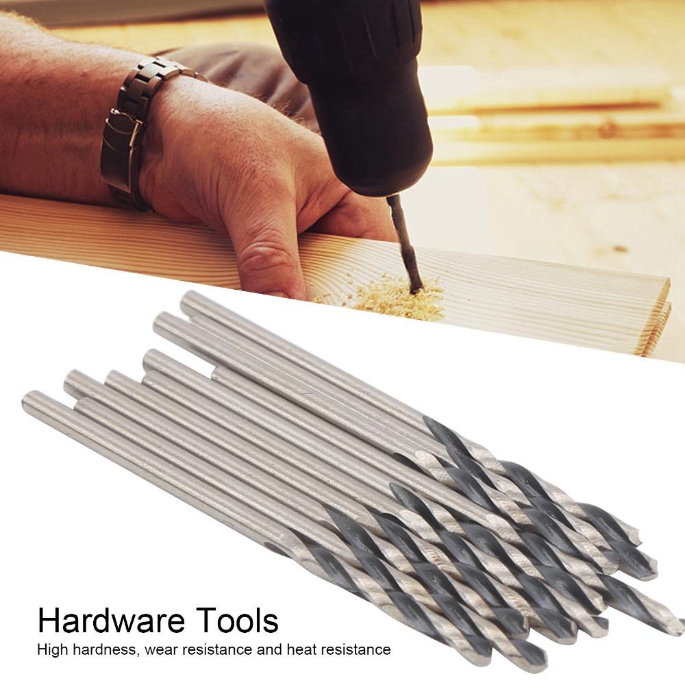 10pcs Straight Shank Drill Bit Set Micro Size Cobalt Drill Bit Industrial Supplies