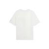 Li-Ning Simple Letter Print Casual Loose Sports Round Neck T-Shirt Men Tops White AHSS811-2