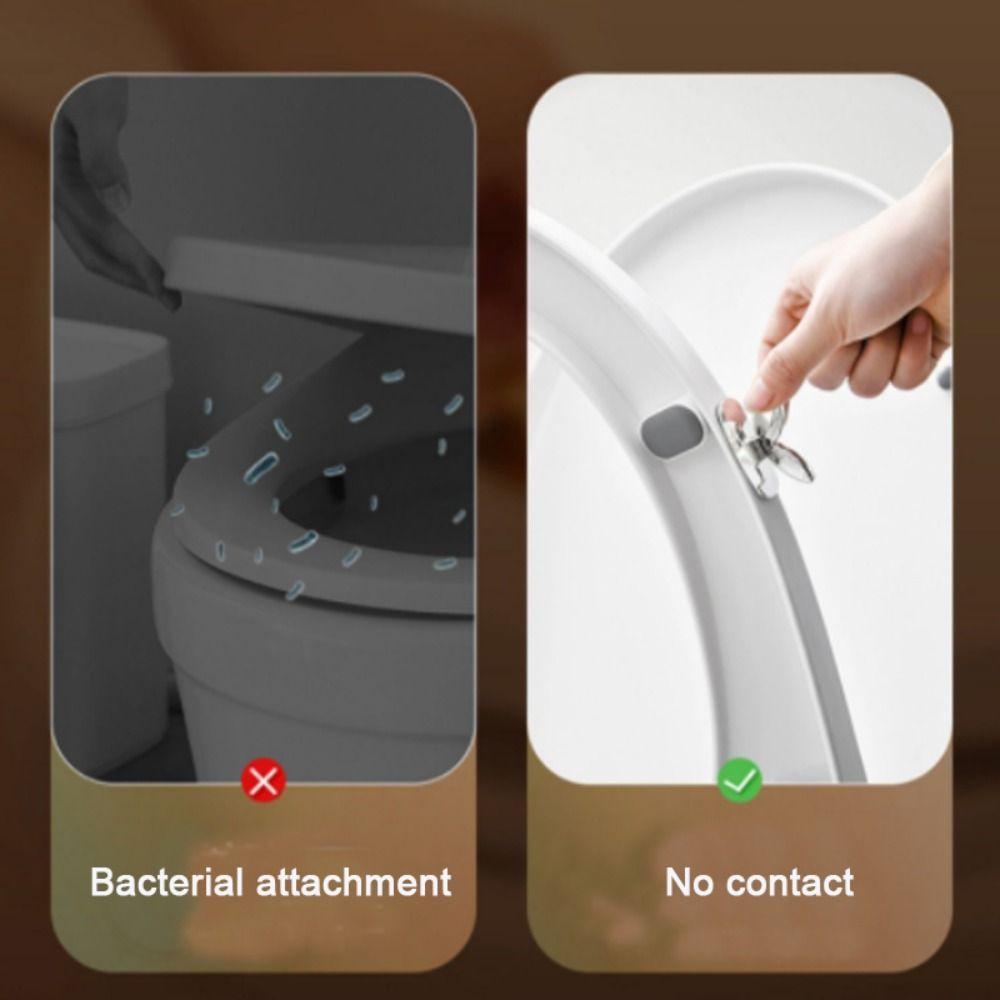 Avoid Touching Cleaning Tool Bathroom Lid Handle Toilet Seat Handle Lid Lifter Lifting Device