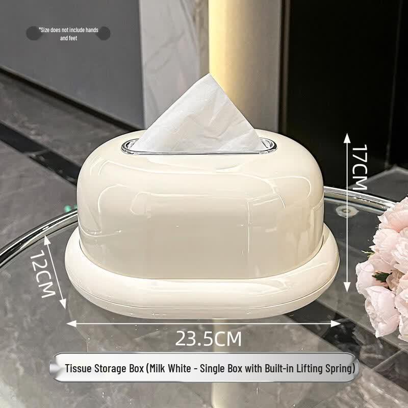 LIEI Light Luxury Decorative Tissue Box