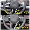Steering Wheel Button Frame Panel Cover Trim For BMW X1 iX1 U11 X2 iX2 U10  2024 2025 ABS Carbon Fiber Accessories Interior