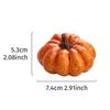 Realistic Halloween Pumpkin Ornaments Durable Festive Decorations Cute Photo Props for Yard Patio Party Display