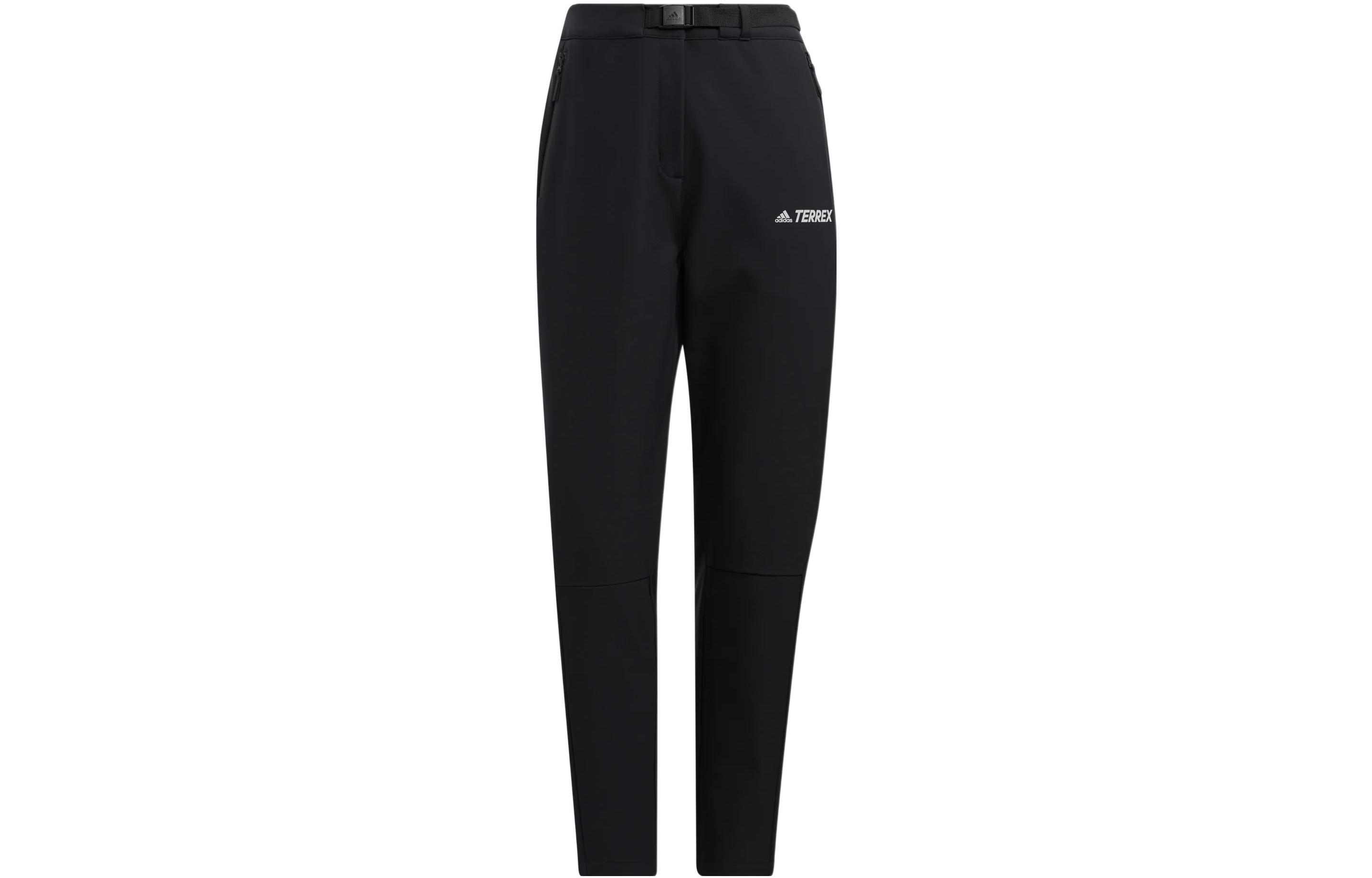 Adidas Windbreaker Pants Women s Black Moderate Slim Fit Pants HN2003 S