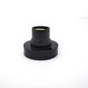 1/2/10Pcs E14 Screw Round Conversion Flat LED Lamp Holder 6A DIY Desktop Small Screw Led Lighting Head Base Socket Black