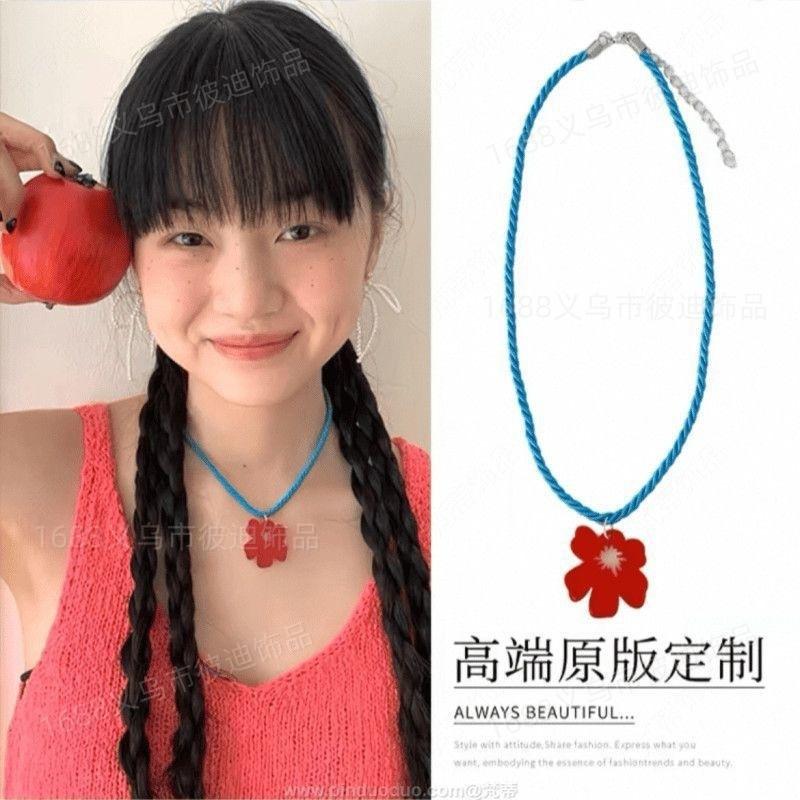 Retro ethnic style long pendant necklace light luxury niche high-end sweater chain temperament versatile personality jewelry women