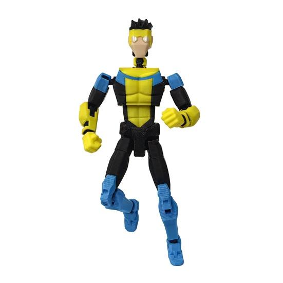 Action Figure Exquisite with Flexible Joints Fully Articulated Model Desktop Display Collectible Gift for Fans