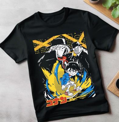 Tričko Detektiv Conan Detektiv Conan,Detektiv,Anime tričko,Případ uzavřen Všechny velikosti