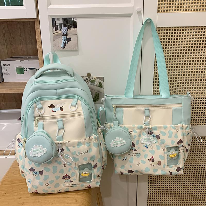 Schoolbag Kids Backpack Girls Travel Girls Light Study Backpack Tide Primary School Bag 1-1-1 Grade
