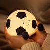 AmmToo Night Light Ball Soccer Lamp Rechargeable Nursing Light Indirect Lighting Warm White Birthday Gift 3-Level Dimming 30-Minute Timer