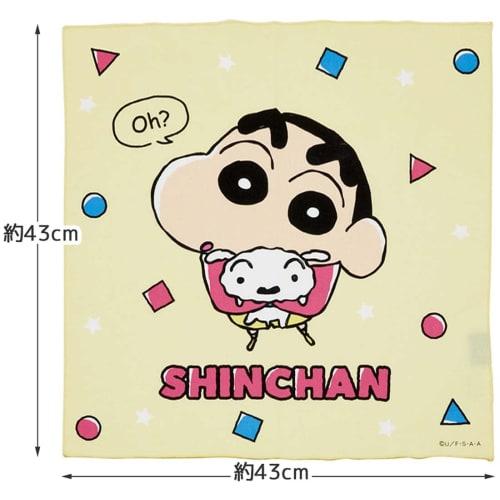 Skater Children's Lunch Cloth, 43x43cm, Made In Japan, Crayon Shin-chan Design, 23, KB4-A