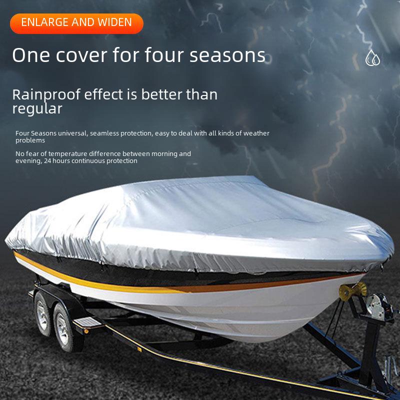 V-förmige Außen-Yachtabdeckung: Sonnen- & Regenschutz, Polyester-Taft 190T Rumpfabdeckung.