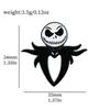 Halloween Brooch Funny Skeleton Scream Chainsaw Scare Clown Metal Badge Christmas Eve Scare