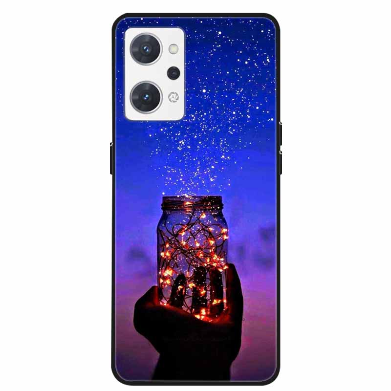 For Oppo Reno 7A 9A Case Phone Cover Soft Silicone Shockproof TPU Funda On For Oppo Reno9 A 5G Protection Capa Reno7 A / Reno9A