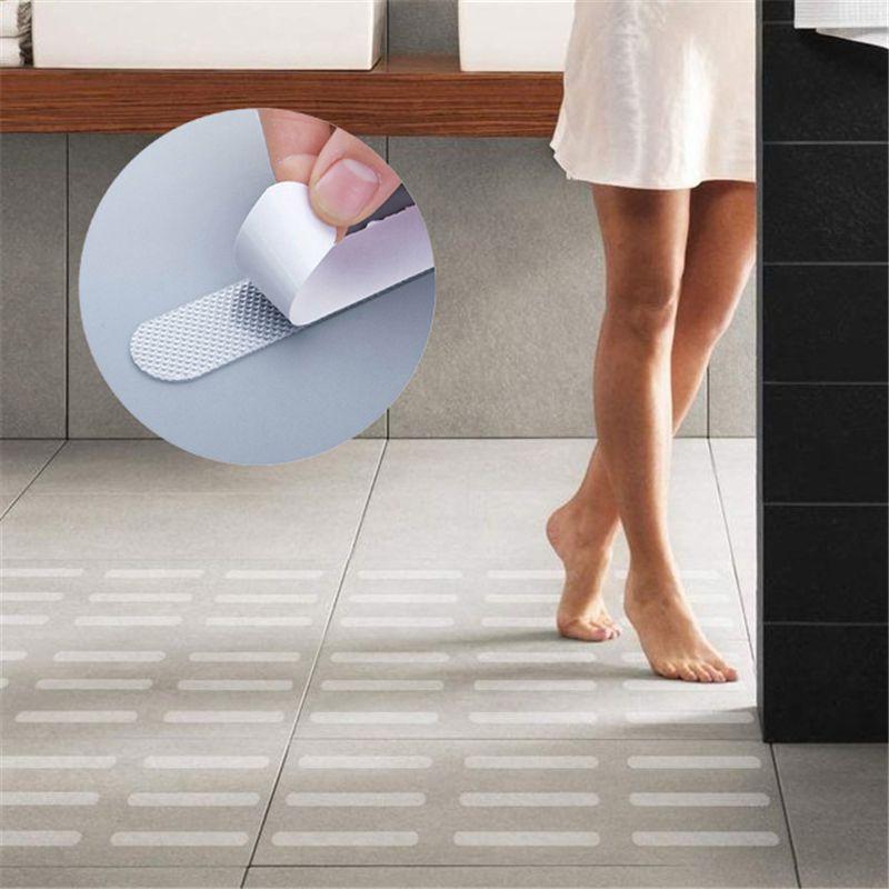 12pcs Slip Anti Bath Grip Stickers Non Slip Shower Strips Pad Floor Tape Safety