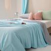 Air Condition Comforter for Summer Pure Color Ice Silk Cooling Blanket Lightweight and Smooth Twin/King Size Cold Quilt