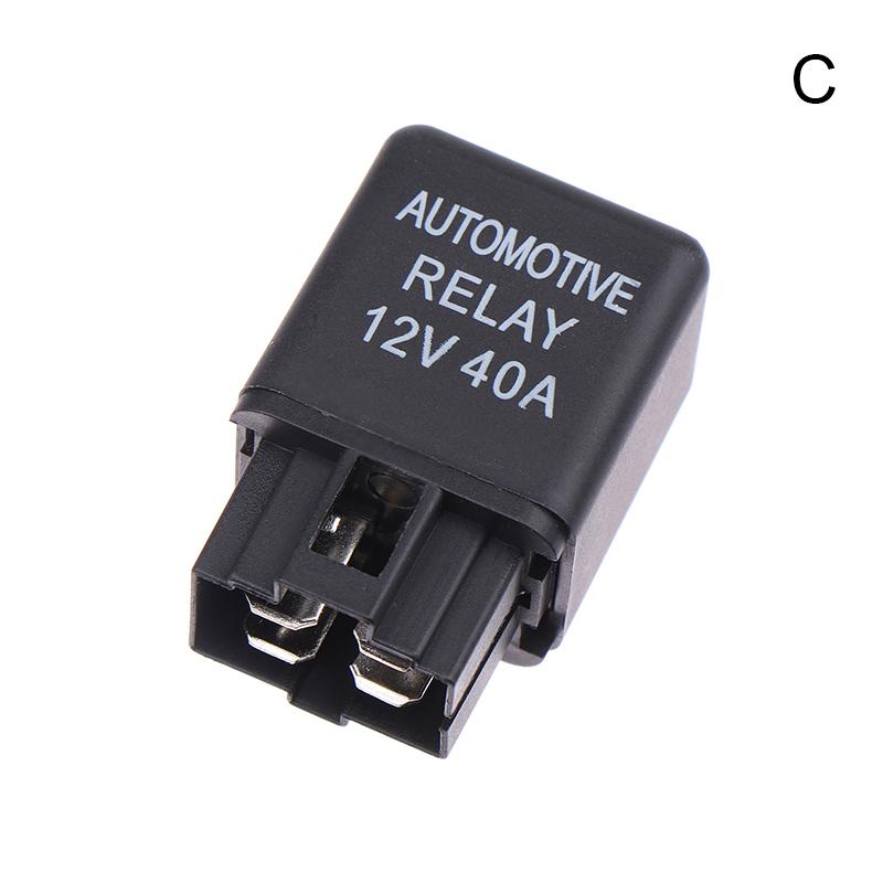 1Pc Car Relay 12V 24V 40A 40 AMP Car Automotive Van Boat Bike 4 Pin SPST Alarm Relay Auto Replacement Parts