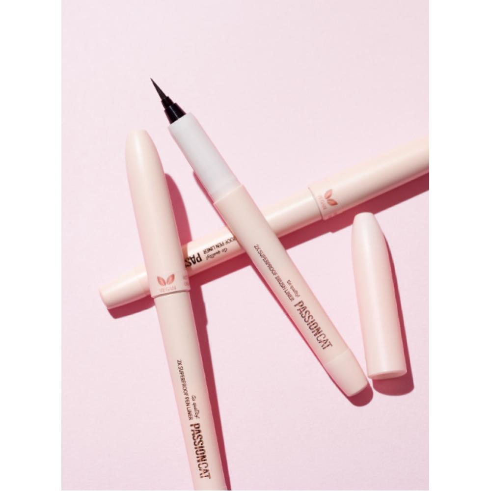 Passioncat 2x Super Proof Pen Liners 1g 2 NO.2 VEGAN BROWN/NO.2 VEGAN BROWN