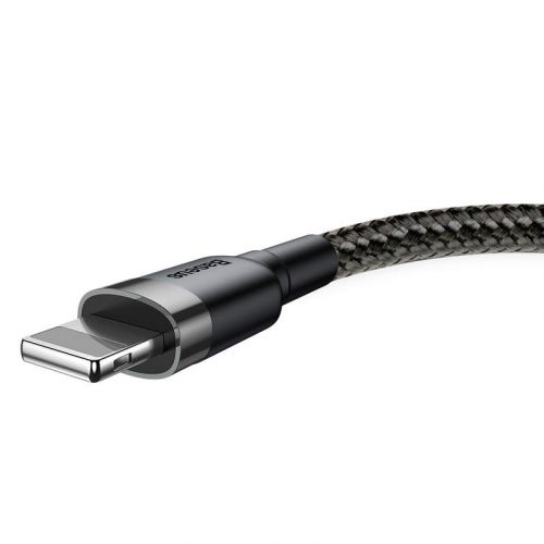 Cable Baseus  Baseus Cafule USB-A / Lightning 1.5A QC 3.0 Cable 2 M - Black