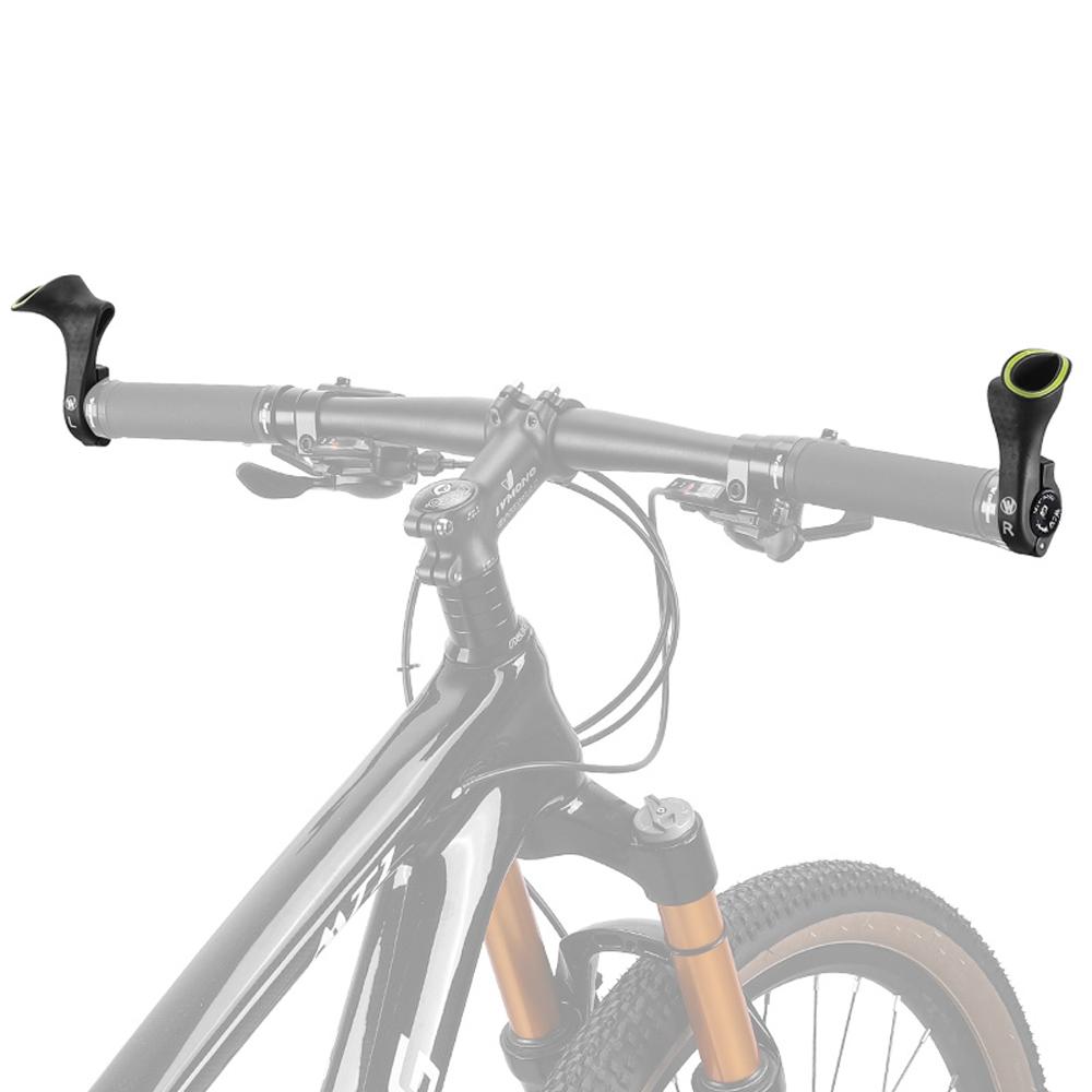 Comfortable Fluorescence Bicycle Bar Ends Ergonomic Design Bike Handlebar Nylon Bicycle Handle Bar