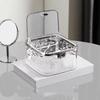 Hair Accessory Storage Box Desktop Girl Hair Clip Hair Ring Hair Clip Rubber Band Transparent Acrylic Sorting Box Storage Basket