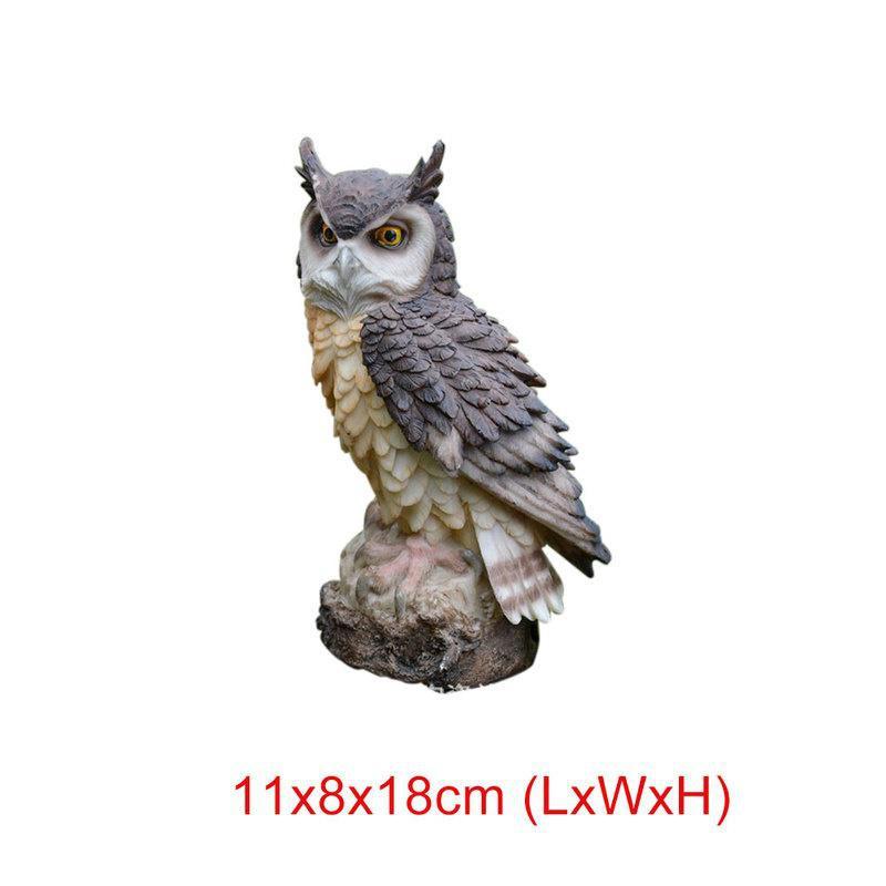 Statuie bufniță din rășină Accesorii pentru decorare pentru sufragerie Decorare pentru birou Statuie Decoratiuni pentru casa Figurine și miniaturi