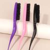 Boar Bristle Brush Comb Hair Teasing Brush for Women Men Salon Boar Bristle Comb
