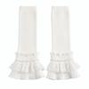Lace Ruffles Lace Sleeves Long Elastic Lolita Cuffs Vintage Arm Covers  for Women