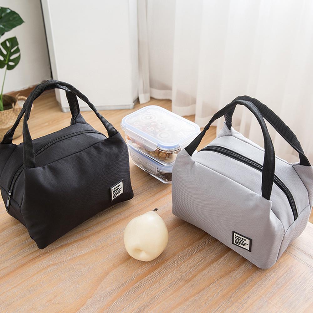 Dreamquiet Ženy Děti Muži Izolovaná plátěná krabička Tote Bag Termochladnička Jídlo Oběd Tašky