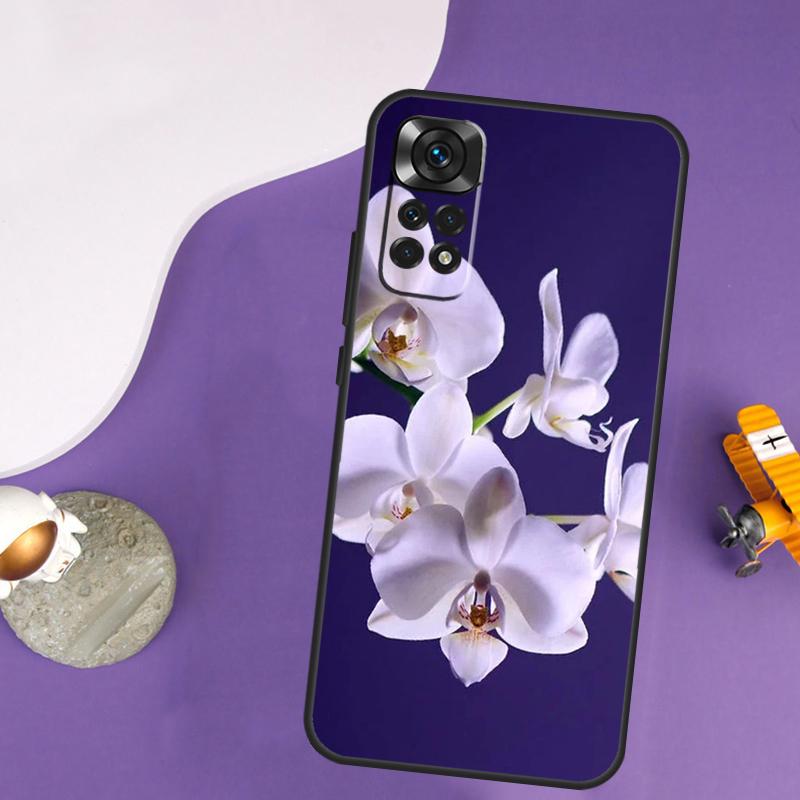 Orchid Flowers Colorful Case For Xiaomi Redmi Note 14 13 Pro 12 9 10 11 Pro 10S 11S 12S Redmi 14C 13C 10C 12C Cover