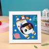 New Cartoon Diamond Painting 5D Diamond Handmade Diy Handmade Full Diamond With Frame Decorative Diamond Painting Wooden Photo Frame
