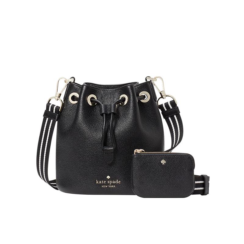 KATE SPADE ROISE Женская кожаная сумка-ведро на завязках