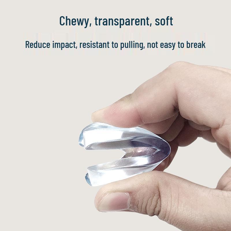 Transparent Silicone Anti-Collision Corner Protector for Tables and Hoods