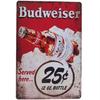 Vintage Bier Blechschild Retro Man Cave Bar Wanddekor Sammlerstück Kunst