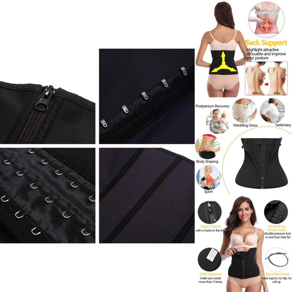 Premium Men Women Waist Trainer Belt For Ultimate Tummy Control And Back Support