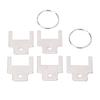5 Pcs Paper Towel Dispenser Key Stainless Steel 770301 Toilet Paper Dispenser Replacement Key for