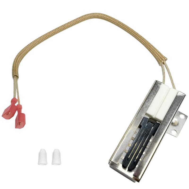 

Easy to Install Gas Oven Igniter Replacement Part Compatible to Multiple Models Including HRG and LRG Series Made of Metal 1 білий