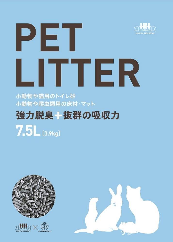 Comfortable Pet Litter for Cats, Rabbits, and Ferrets, 7.5L (3.9kg)