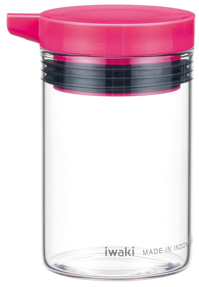 iwaki glass seasoning soy sauce colorful Heat-resistant container dispenser drip-free top pink 80ml B5022-P 4329₽