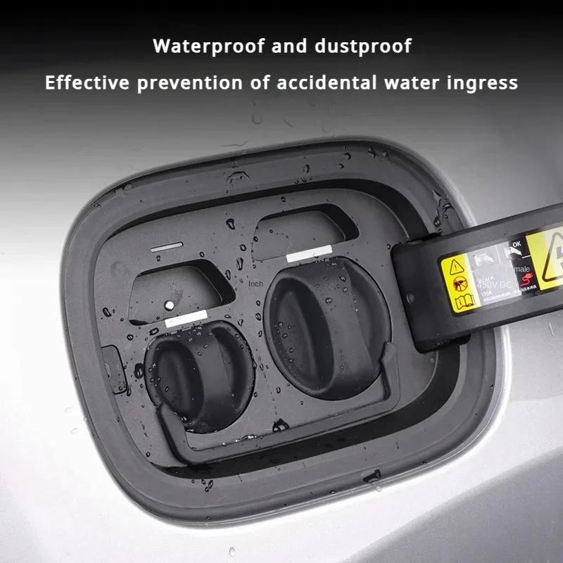 For Li Lixiang L6 L7 L8 L9 Mega I6 I8 Car Charging Port Protection Cover Ideal Car Charging Waterproof Anti-dust Rubber Cover